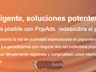 PopAds, earn money with advertising on your blog