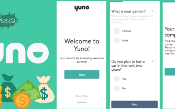 Yuno Surveys, paid surveys in Mexico